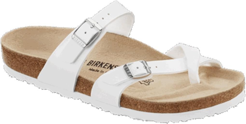 Birkenstock Classic Mayari Women's Toe Separator Sandals, White, 12.5 Women
