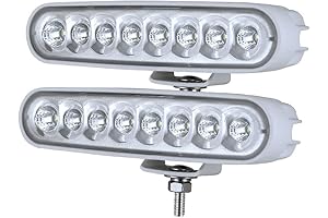 BIGLIONX 6.5 inch Boat Docking Lights