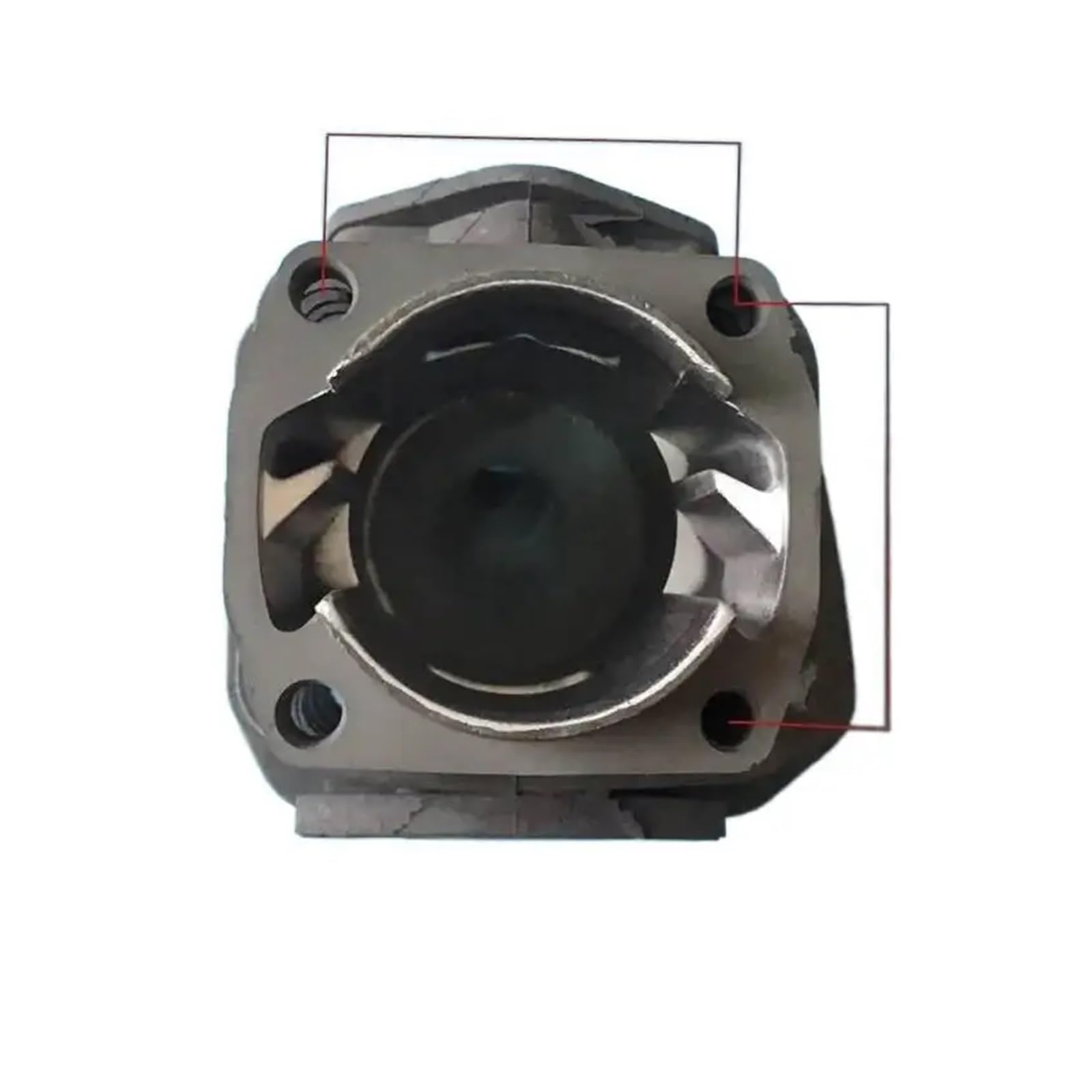 Kit de arandela de anillo de retención y pasador de pistón for cilindro de motosierra china de 45,2 mm y 58 cc, compatible con modelos 5800 y 58 cc.