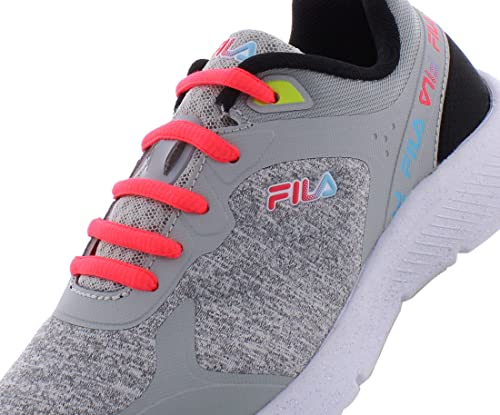 Fila Girl's Speedchaser 3 (Little Kid/Big Kid) High-Rise Heather/Bluefish/Diva Pink 3.5 Big Kid M3