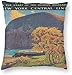 Produktbild BONRI Storm King Mountain Hudson River New York Trave Kussensloop Uniek Sierkussen Cover Creatieve Kussens Case Covers met Rits Home Decoratieve Print Kussensloop voor Sofa Couch (18"x18 / 45x45cm