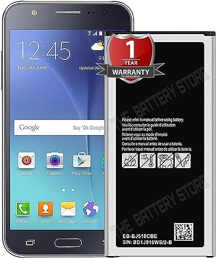Image of Original EB-BJ510CBE Battery for Samsung Galaxy J5 2016 Edition J5 2016 / J510 / J510FN /J510F / j5108 /j5109 Battery with 1 Year Warranty ** (Y000005)