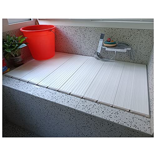 Funda plegable de bañera resistente al calor para aislar el vapor 2