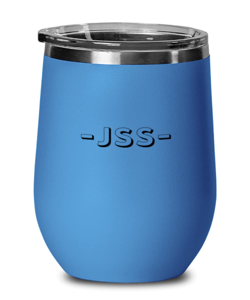 GenericJss, blue drinkware metal glass. Model 60062