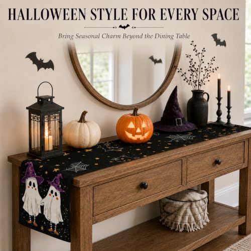 Ditother Halloween Table Runner 72 Inches, Halloween Decorations - image 7