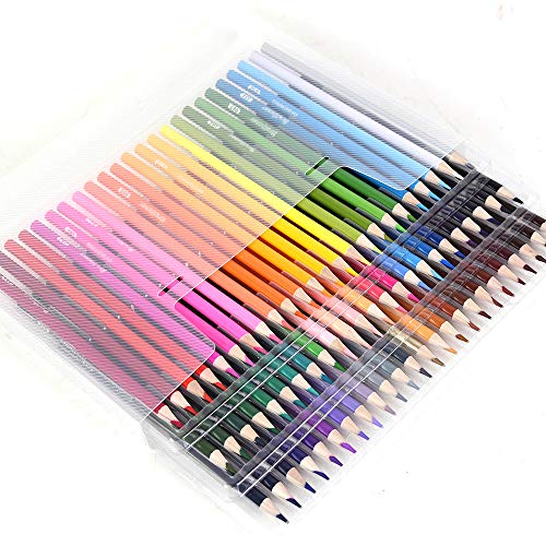 72 Colored Pencils - Professional Grade 72 Vibrant Color Pre-Sharpened Colored Pencil Set For Drawing, Sketching, Coloring Book #TOP7