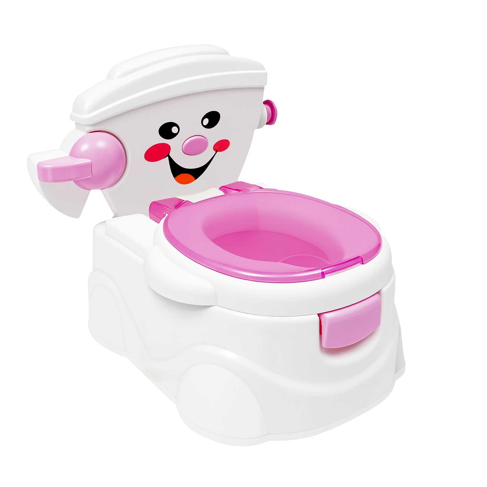 Nocnik dla dzieci, doniczka do nauki Potty WC Baby Toaleta dziecięca trener toaletowy Odpowiedni wiek: 6 miesięcy - 5 lat (różowy)
