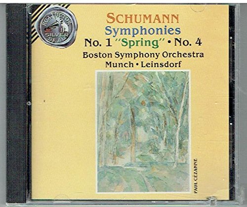 Symphonies 1 " Spring " & 4 [Audio CD] Schumann; Munch; Leinsdorf and Bso
