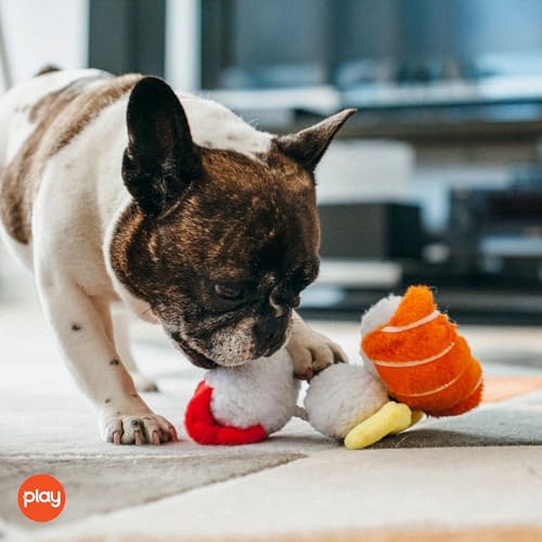 Juguete mordible y sonoro para perros 3 piezas miniatura 5