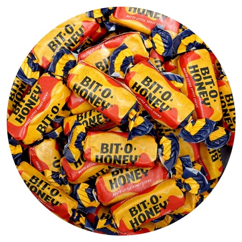 BitOHoney Candy, 2 Pound Bag, Individually Wrapped Candy, Honey Taffy