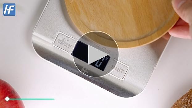 Bilancia Da Cucina Digitale Mingfuxin 5kg/10kg – Ricaricabile USB, Acciaio Inox, Sensori Di Precisione Per Alimenti E Cottura