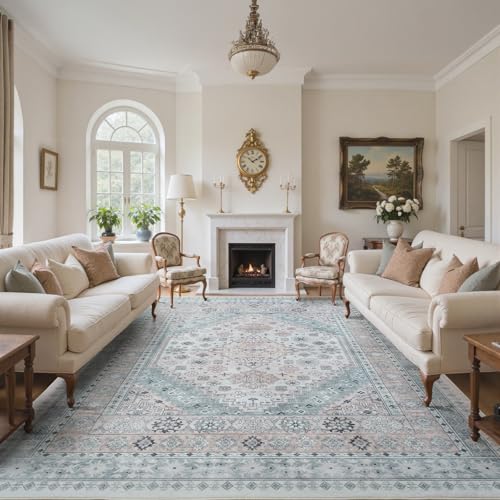 Carpelux 10x14 Neutral Area Rug