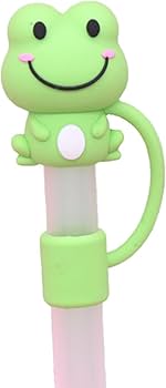 Lot De 10 Capuchons De Paille En Silicone Réutilisables Et Réglables Pour Crayon, Accessoires De Cuisine Pour La Maison Et La Cuisine (animal De