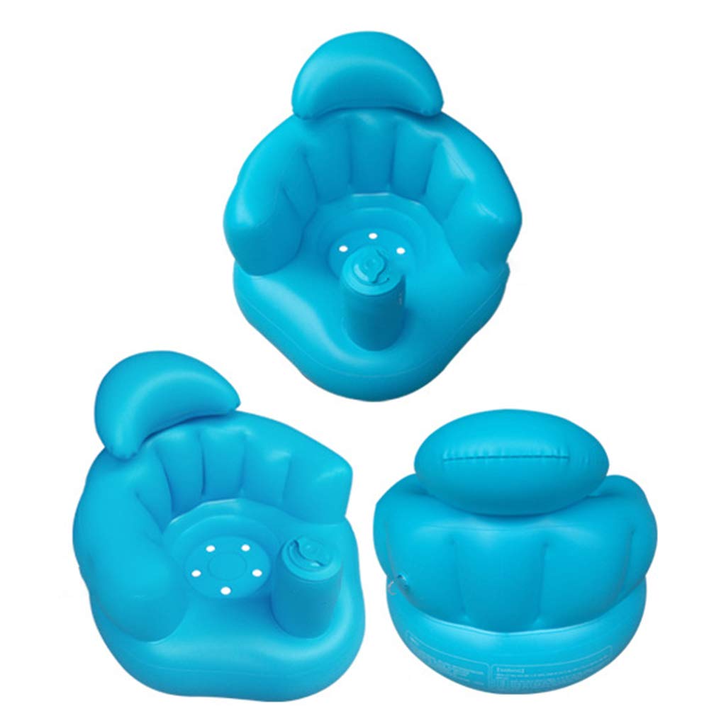Produktbild von Aufblasbarer Baby Sitz 3-36 Monate - Badesitz & Sitzhilfe Mit Luftpumpe