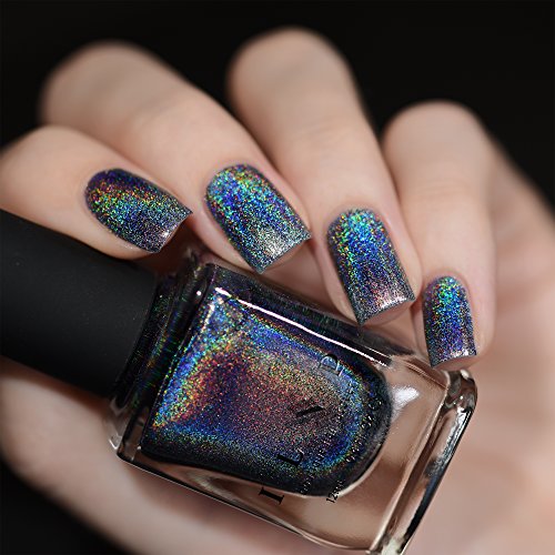 Image of ILNP Park Place - Dusk Blue Ultra Holographic Nail Polish