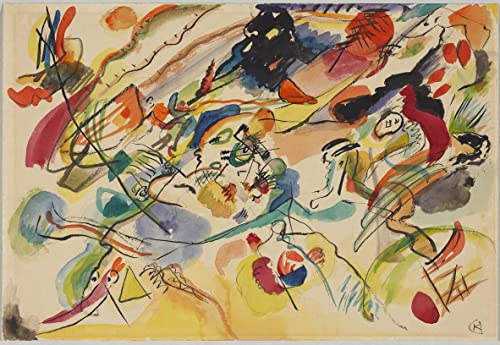 Poster Composition VII Wassily Kandinsky 50x70cm pour une décoration murale élégante