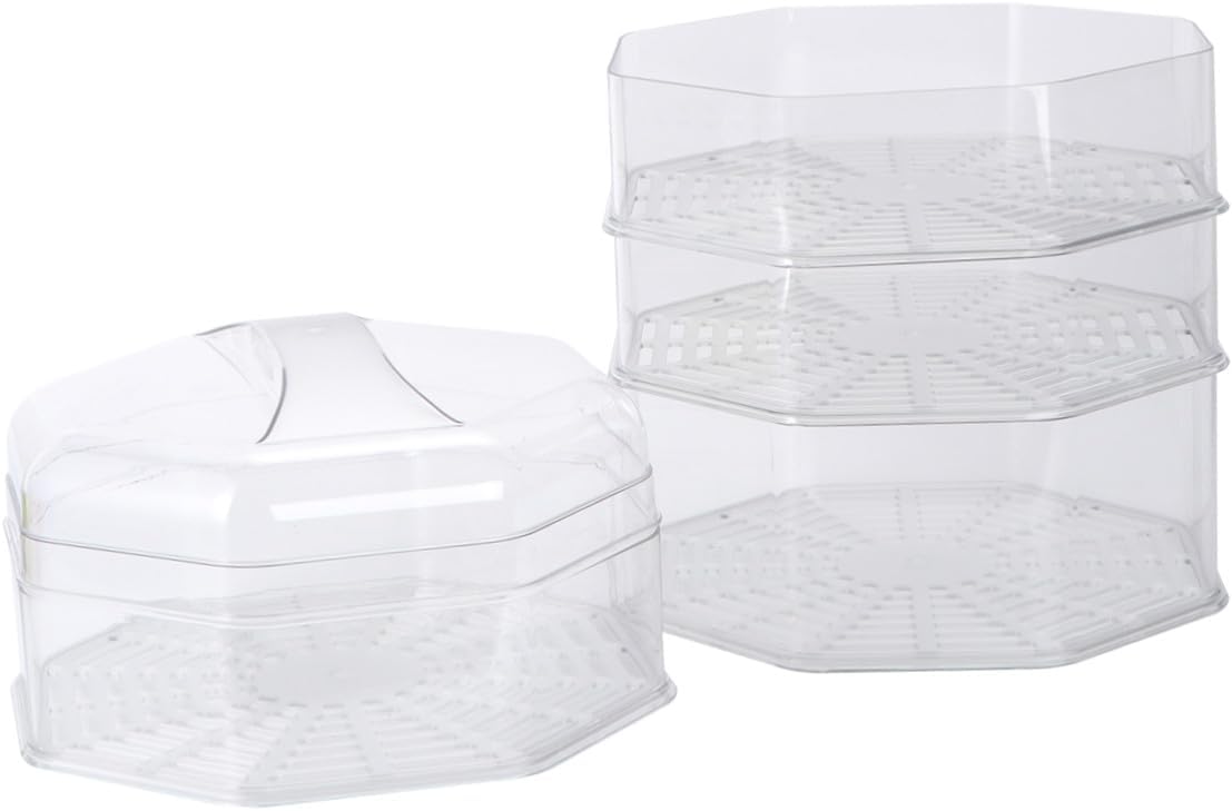 Multi-layer Food Storage Cover 5pcs Thick Thermal Insulation Dish Lid Set Large Dustproof Mesh Food Cover for Home Kitchen and Picnic Use
