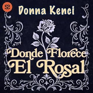 Diseño de la portada del título Donde florece el rosal