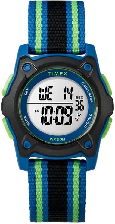 Timex Zegarek dziecięcy 35mm na pasku z dwuwarstwowej z tkaniny