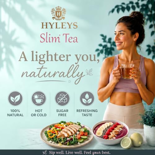 HYLEYS Slim Tea Goji Berry, Weight Loss Detox, Slimming Diet Tea, 25 Bags - image 7