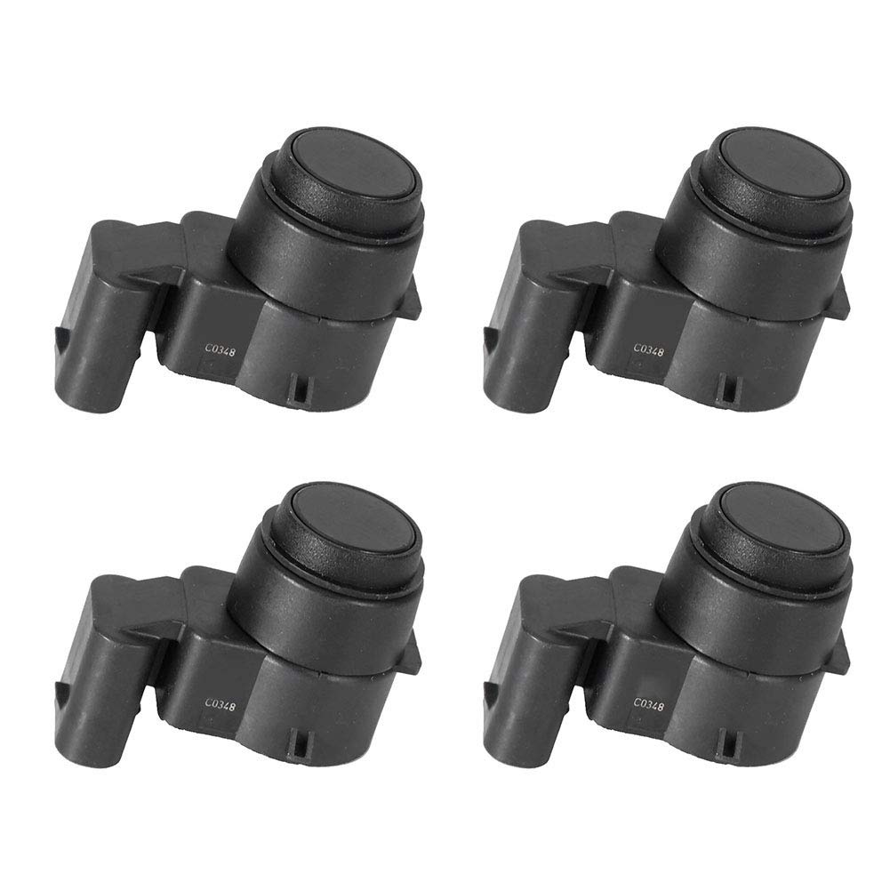 4pcs Sensor de estacionamiento, 66202180146 PDC Sensor de estacionamiento Piezas de repuesto para automóviles Ajuste para Auto E81 E82 E87 E90 E91 E92 X1