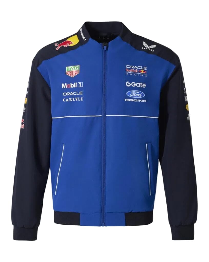 Castore Unisex Blue Red Bull Racing F1 2026 Team Bomber Jacket
