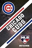  MLB Notebook : Chicago Cubs Weekly Planner Notebook For Sport Fan  Thankgiving , Christmas Gift Ideas NHL , NCAA, NFL , NBA , ML #18
