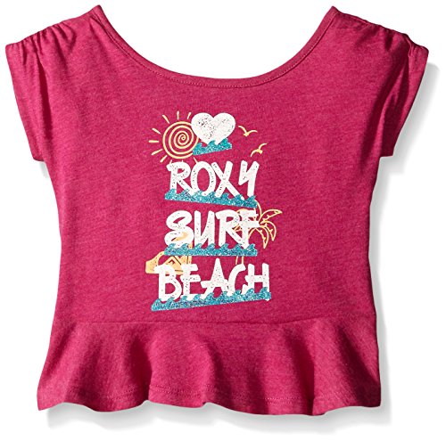 Roxy Girls' Little Lit Srf BCH Rfld Tee