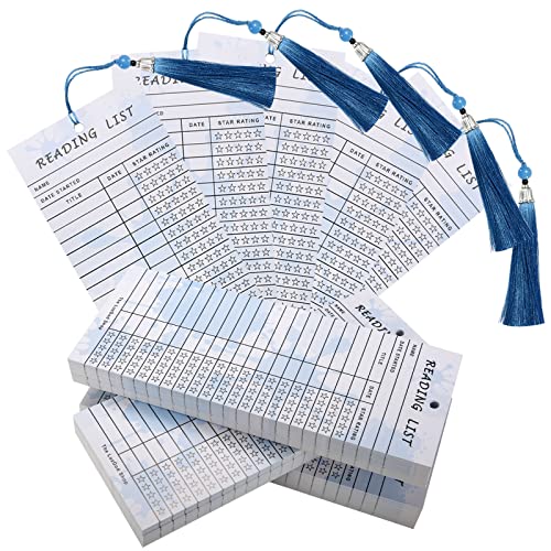 50 Marque-pages en vrac et 5 pompons bleus pour fournitures scolaires