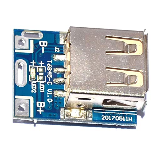 Image of 5V 1A Boost Step Up Power Supply Module Lithium Battery Charge Protection Board 134N3P DIY Charger LED Display USB and Micro Port