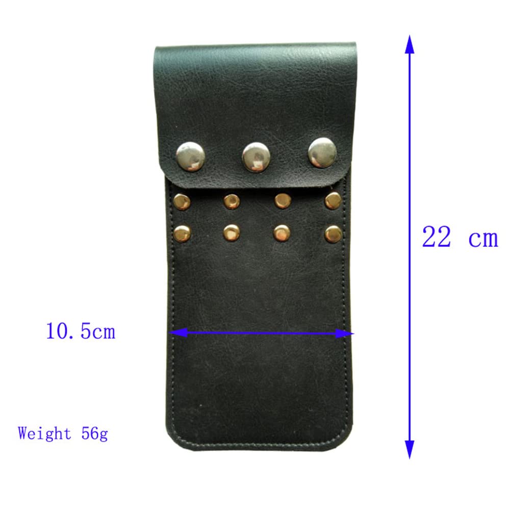 SHARROW Archery Back Pocket Arrow Quiver Lightweight Hip Pocket Quiver Belt Waist Quiver for 6 Arrows Storage (Brown)