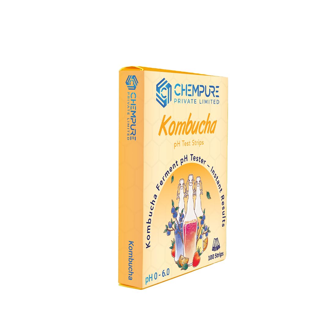 Kombucha pH Test Strips (0–6 Range) – Ultra Sensitive & Fast Results – 100 Strips-image-48