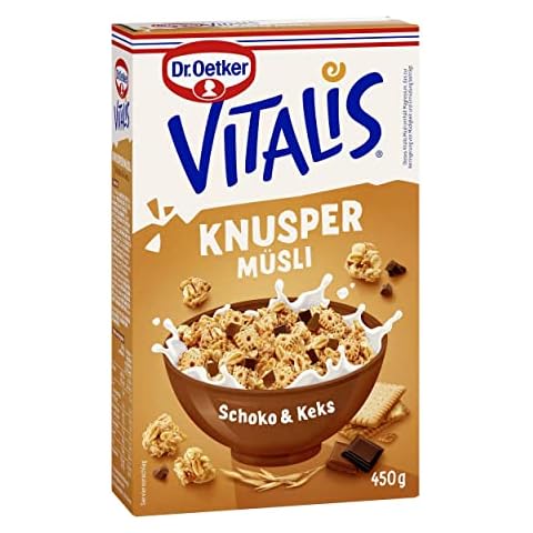 Dr. Oetker Vitalis Knuspermüsli Schoko-Keks Cover
