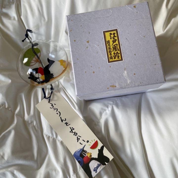 SWALLOWS夏物語～涼風～つば九郎江戸風鈴（昼寝） Amazon.co.jp: SWALLOWS夏物語涼風つば九郎江戸風鈴（昼寝