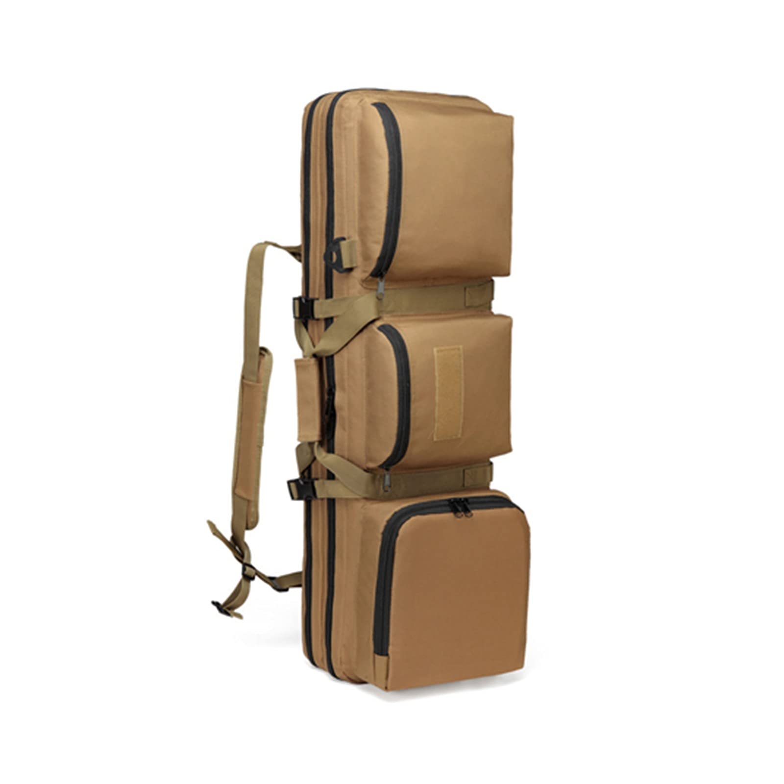 Mochila para cañas de pescar que soluciona el transporte molesto de equipos 7