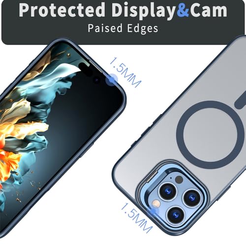 Étui de protection d'objectif pour iPhone 14 Plus et coque transparente mate - 4