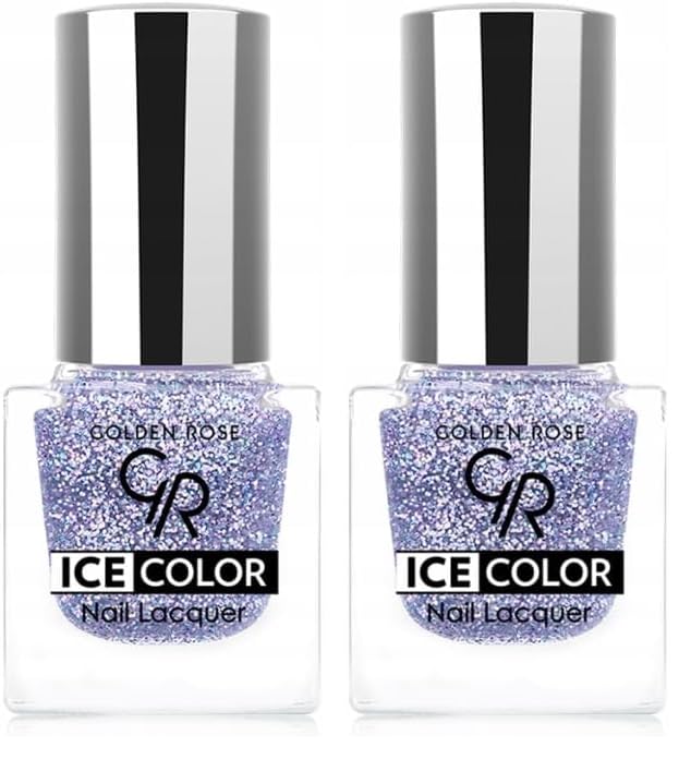 Golden Rose Ice Color Nail Lacquer Glitter No:223 - Oje 2li paket