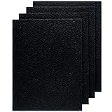 4 Packs HPA300 Air Purifier Premium Activated Carbon Pre-filter Set for Honeywell Models by...
