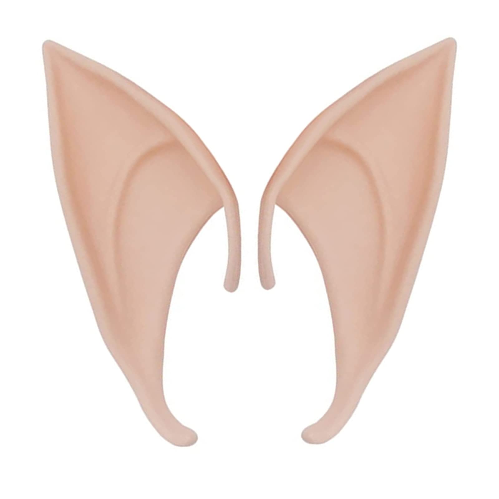 ANOGOL Hair Cap + Frieren Wig Cosplay  Ponytail Wig Women Long Straight Silver Synthetic Hair White Pigtails for Halloween Party Costume Outfit