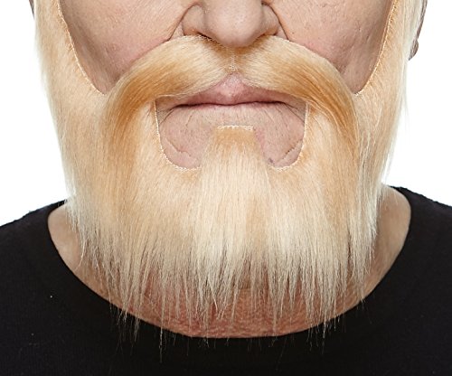Mustaches Self Adhesive, Novelty, Nomad Fake Beard and Fake Mustache, False Facial Hair