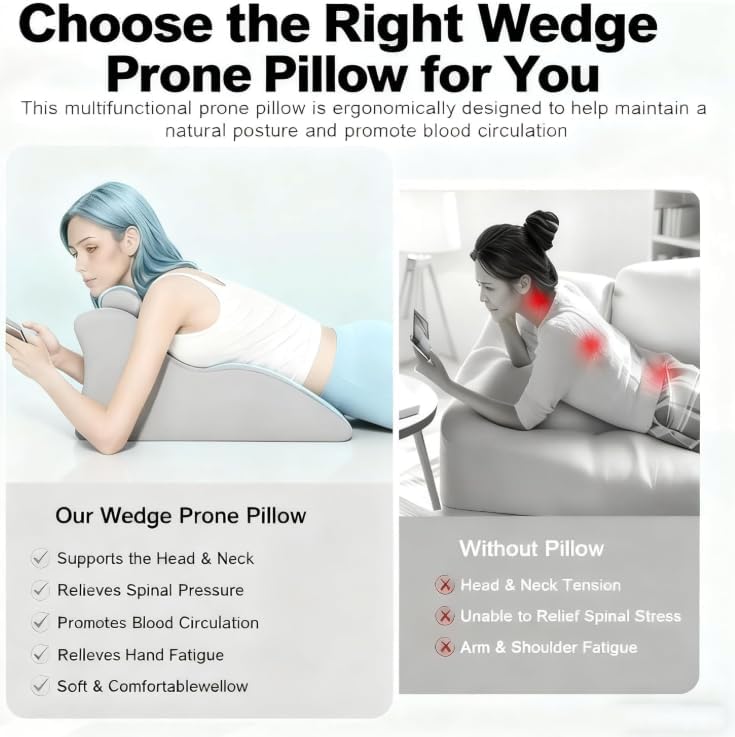 Intimacy Pillow – 27° Lift Ergonomic Memory Foam Cushion for Couples, Deep Support for Intimate Postures, Waterproof & Comfortable, Ideal for Better Positioning (Black)