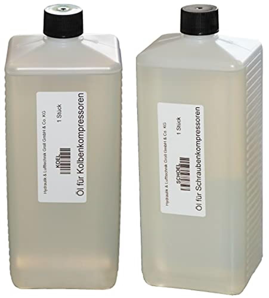 Huile de compresseur à piston 1 l et 5 l (compresseur à piston (5 litres)
