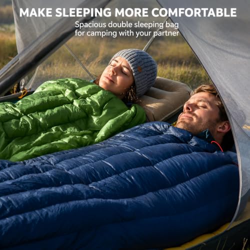 Naturehike Bolsa de Dormir de Plumas 650 Fill Power Ligera y Compacta para Mochilero Camping Senderismo Viaje con Bolsa de Compresión miniatura 6