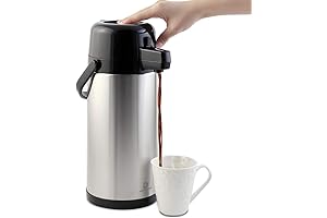 Airpot Coffee Dispenser with Pump: Your Perfect Companion for Hot or Cold Beverages