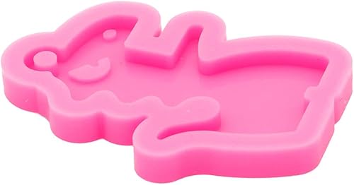 Miniatura 5 de Moldes de llavero con forma de dinosaurio, molde de silicona de resina para bricolaje, moldes de arcilla polimérica, molde de manualidades epoxi,