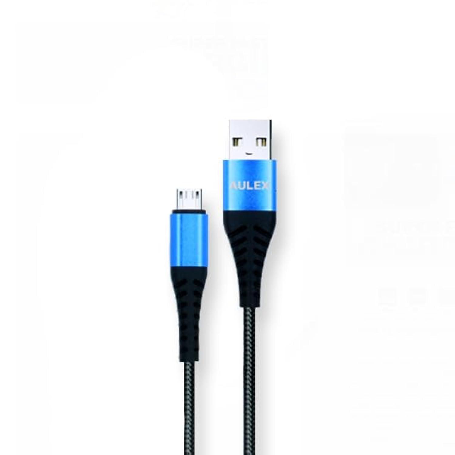 1-Meter Nylon Braided Fast Charging Cable Micro USB Compatibility