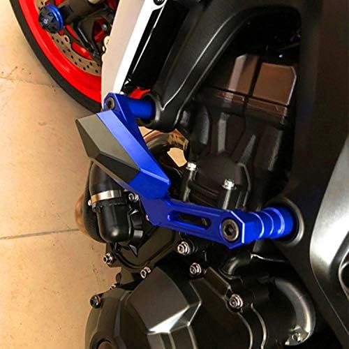 Miniatura 4 de Funda de aluminio CNC para motocicleta, protector de choque del motor, protector deslizante para protección contra caídas, compatible con Yamaha