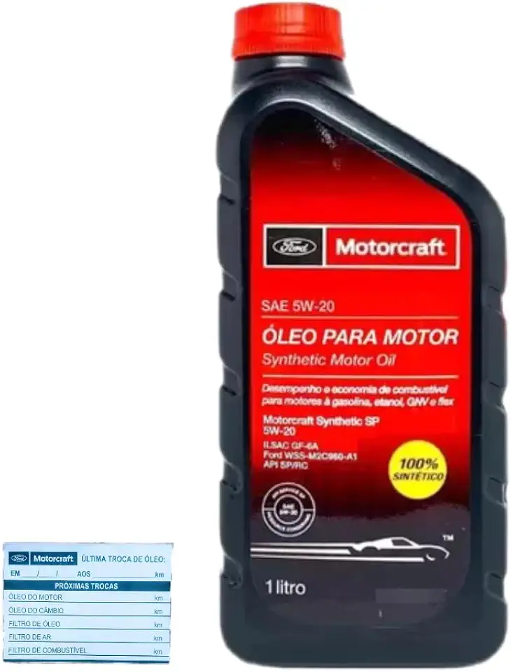 Óleo Motorcraft 5w20 Api SN Sintético 1l