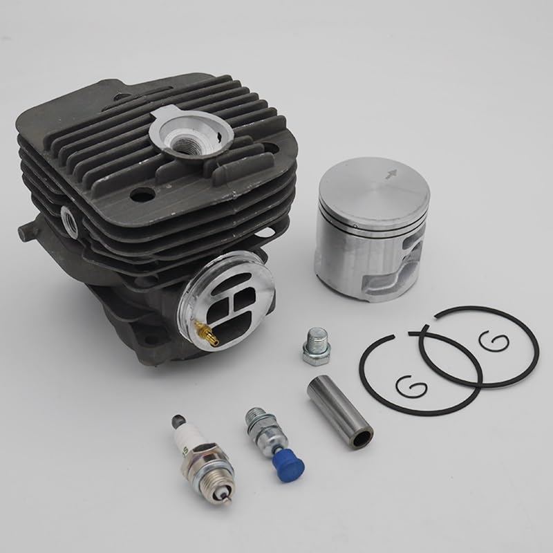 Piezas de jardín Kit de bujías de pistón de Cilindro de 56mm for cortadora eléctrica Husqvarna K960 K970, repuestos de Motosierra de jardín Piezas de jardín