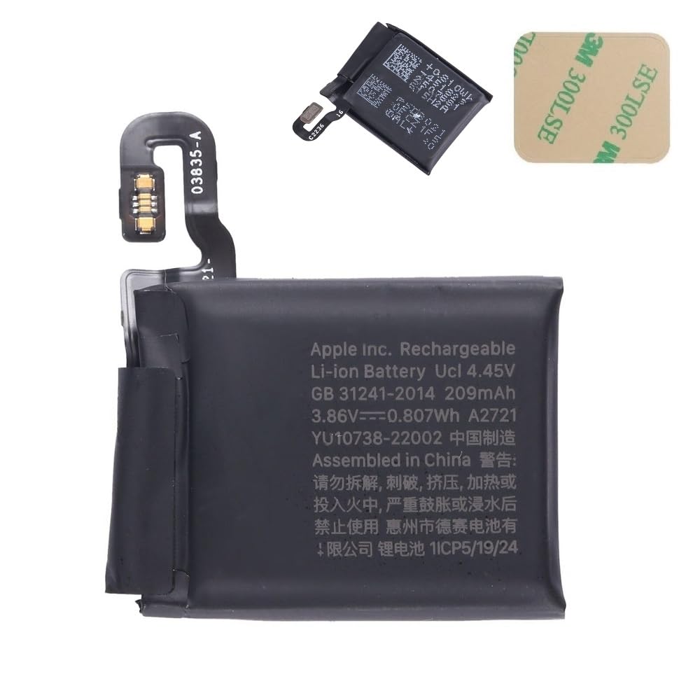 Amazon.com: TTIMORE A2721 Battery Replacement for Apple Watch  